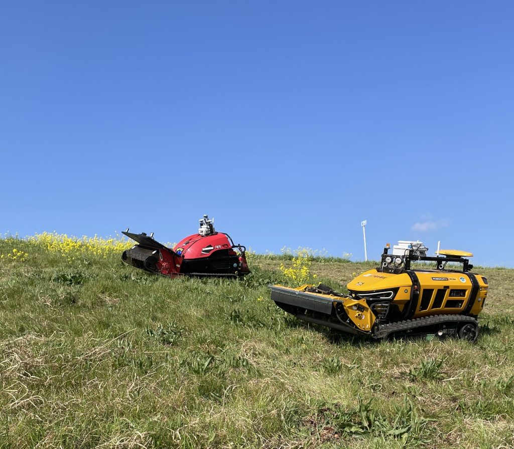 自律走行型草刈り機の高度化及び実用検証 | 新和測機 